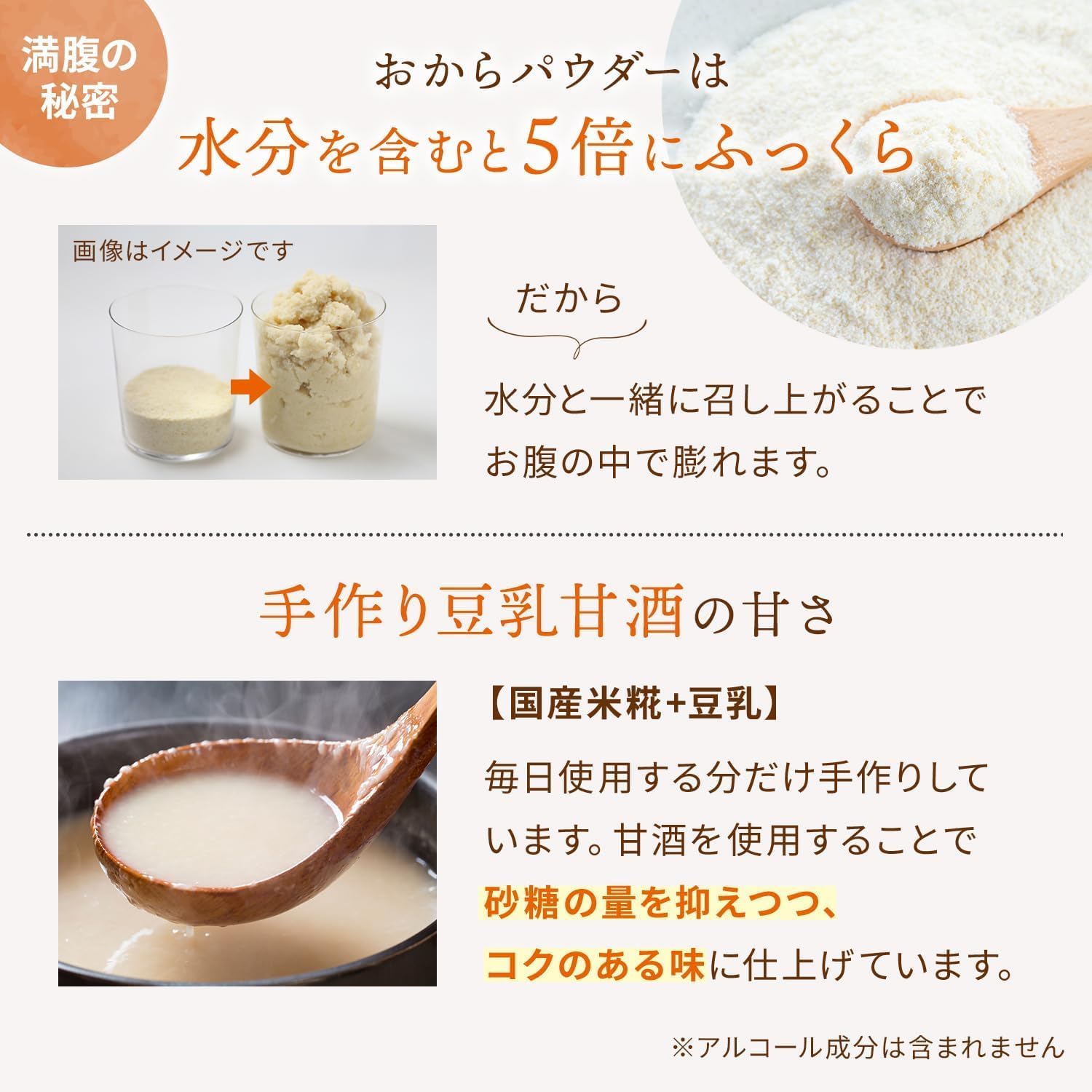 Bake de Nature Soy Milk Okara Cookies Gluten-Free Diet (5 Varieties 500g / Individually Wrapped / Approximately 65 Pieces / Assorted) Low Sugar Low Calorie (Snacks, Sweets) Soy Milk Okara Cookies