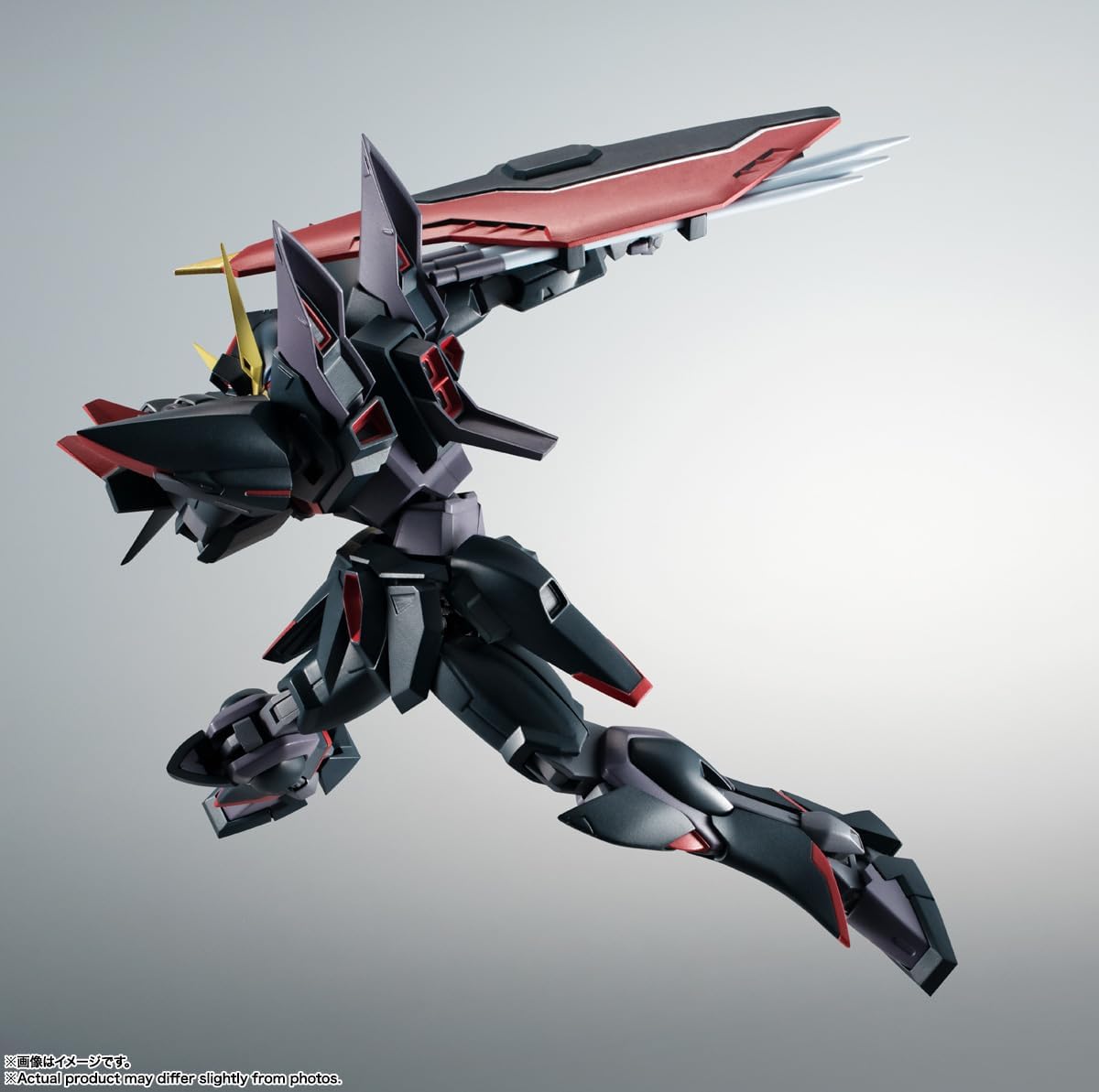 BANDAI SPIRITS ROBOT Spirits Mobile Suit Gundam SEED GAT-X207 Blitz Gundam Ver. A.N.I.M.E. Approx. 4.9 inches (125 mm), ABS & PVC Pre-painted Action Figure