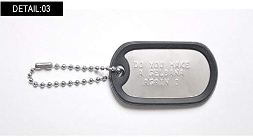 STEINS;GATE Dog Tag "Gerbana" Sacoche (Unisex) (F,Black)