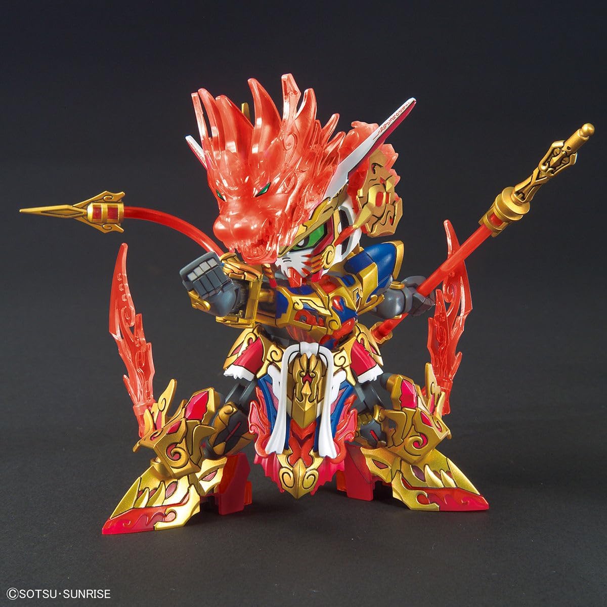 Bandai Spirits SDW Heroes Goku Impulse Gundam Color Coded Plastic Model