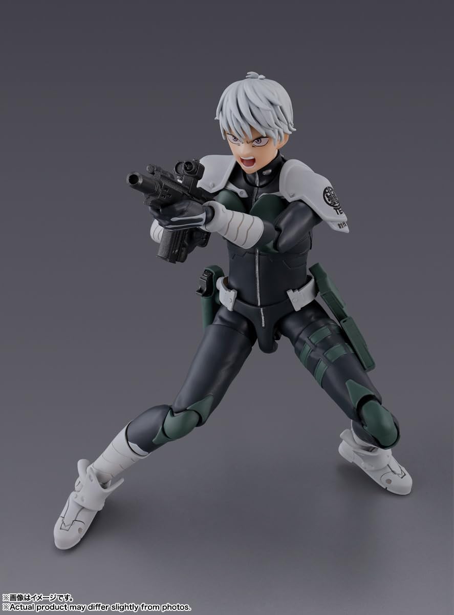 S.H. Figuarts Kaiju No. 8 Reno Ichikawa, Approx. 5.7 inches (145 mm), PVC & ABS, Pre-painted Action Figure