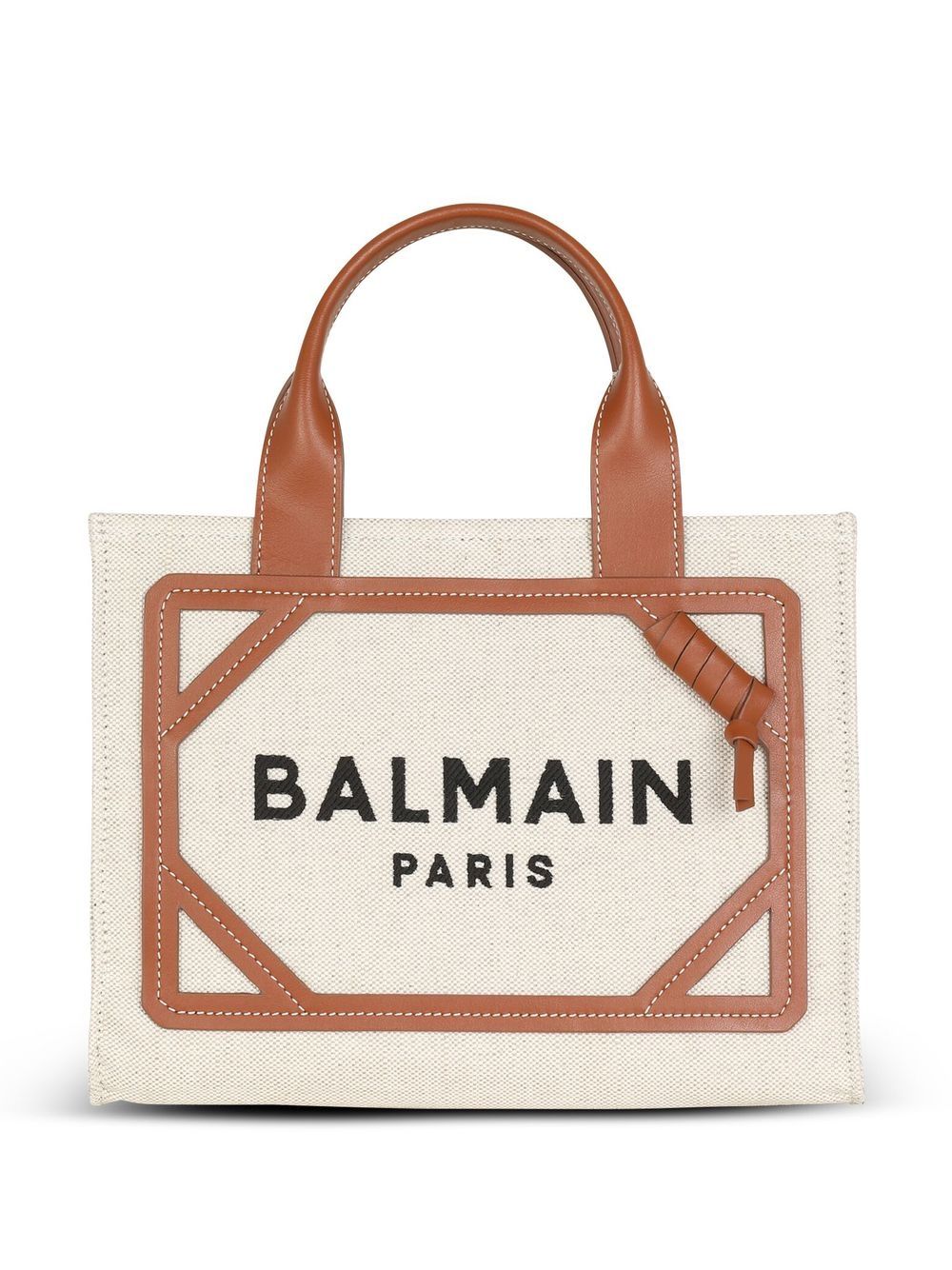 Balmain B Army Small Canvas Tote - Image 5