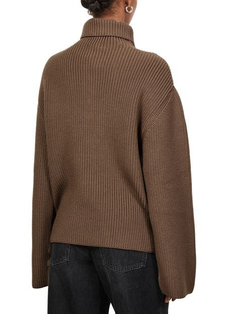 COURREGES Ribbed wool trucker sweater - Image 5