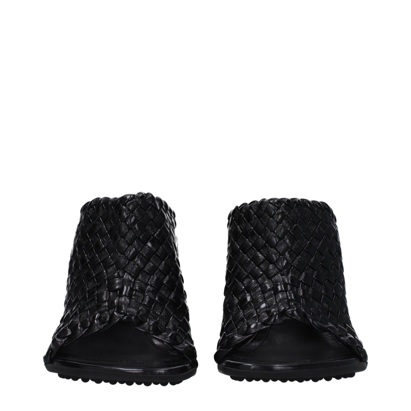 Bottega Veneta Sandals Atomic Women Leather Black - Image 5