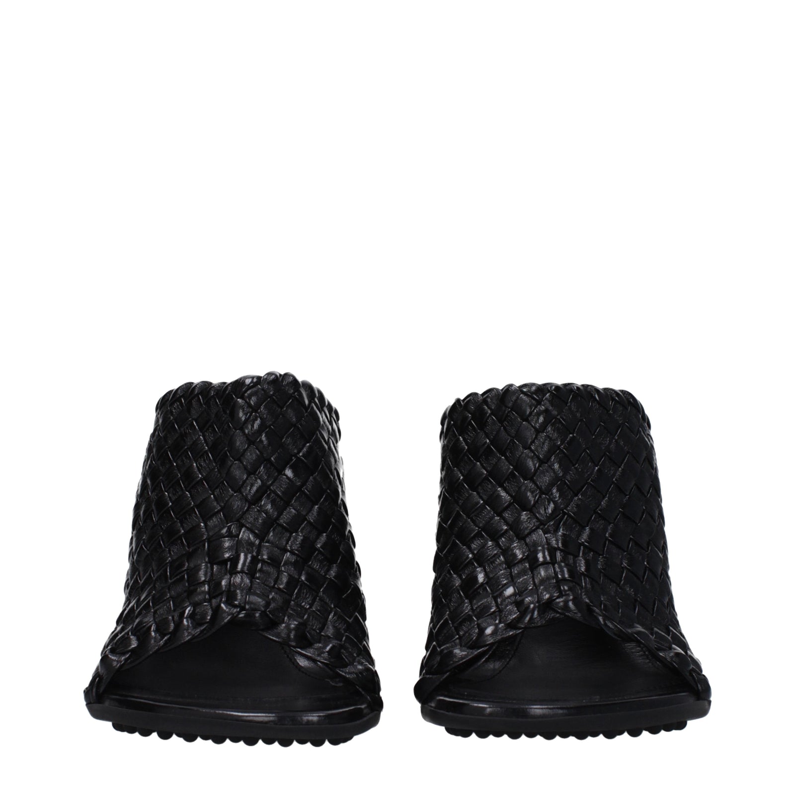 Bottega Veneta Sandals Atomic Women Leather Black - Image 5