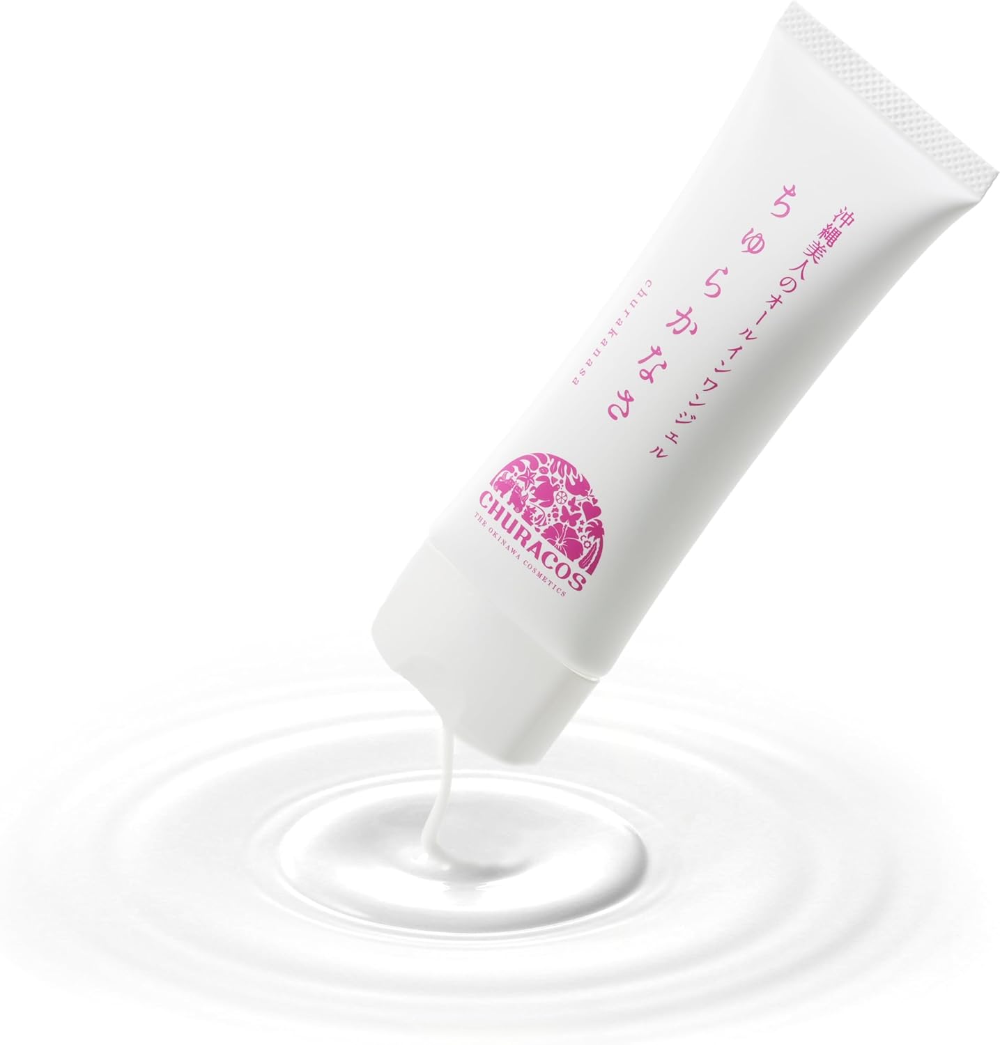 Churakasa 65g Tube Type Niacinamide All-in-One Gel Beauty Essence Moisturizing Powerful Niacin Okinawa Beauty Ingredients Face Full Body Stains Wrinkles Beautiful Skin Cream Mother's Day Gift Churacos