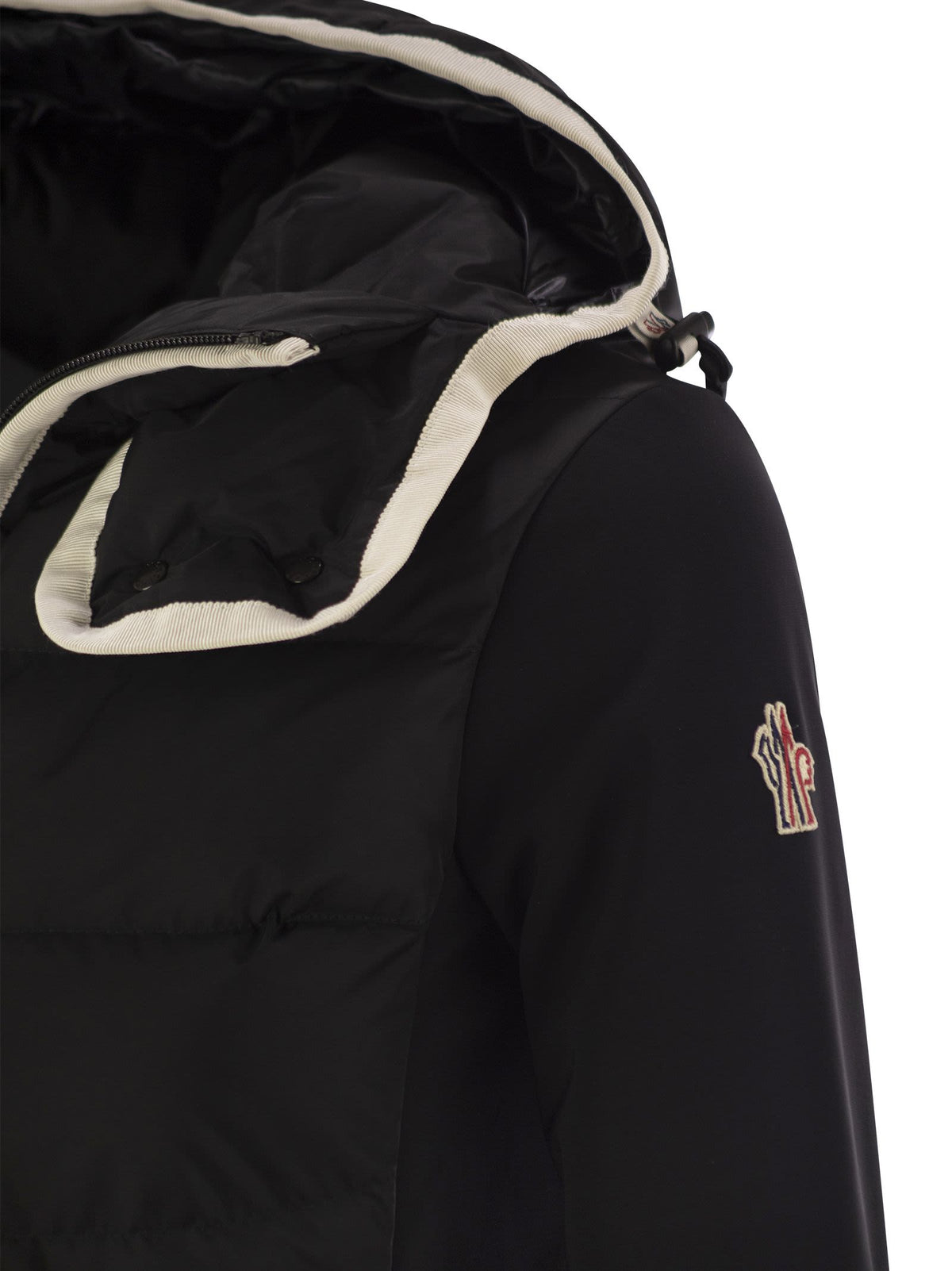 Moncler モンクラーグレノブルパッド入りスウェットシャツとフードとジップ - Image 5