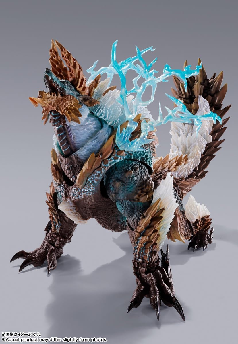 S.H. MonsterArts Monster Hunter Jinooga -20th Anniversary Edition, Approx. 11.2 inches (285 mm), PVC & ABS, Pre-painted Action Figure
