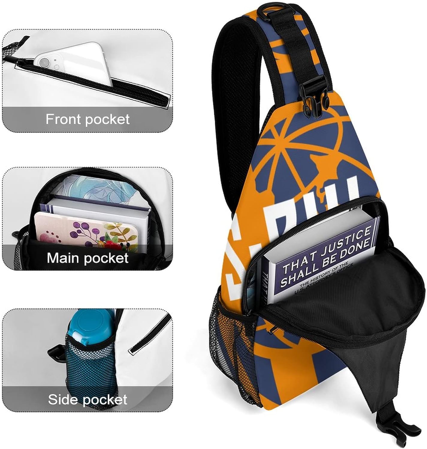 Shimizu S-Pulse Shoulder Bag, Crossbody Bag, Sports, Large Capacity, School Bag, Backpack, Events, Anime, Moe Goods, Multifunctional, Mountain Climbing, Outing, School, Lightweight, Unisex, Gift