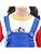 Angenster Arale-chan Cosplay, Children's, Halloween, Cosplay, Kids' Anime-Style Costume, 5-piece Set, Suspenders, Hat, Glasses, Socks, T-shirt, Fancy Dress, Stylish, Cute, Christmas Photo,