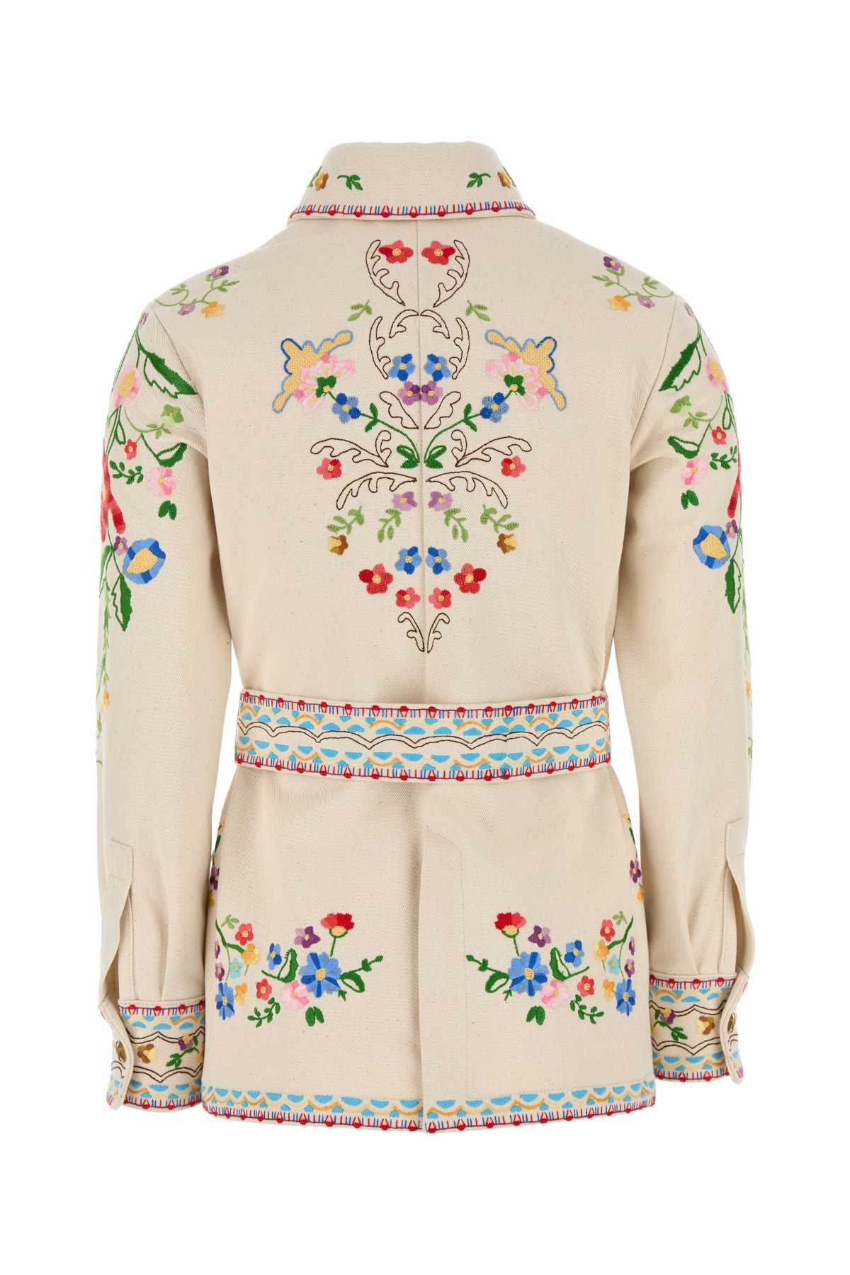 Valentino ヴァレンティーノ・ガラヴァニ刺繍デニム・ブレザー - Image 5