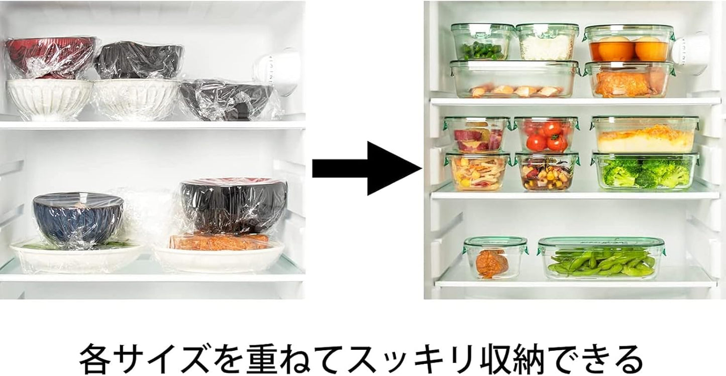 【Set】Panasonic Toaster Oven Toaster Bistro 8-Step Temperature Control Oven Cooking Baked Sweet Potato NT-D700-W + iwaki Heat-Resistant Glass Storage Containers, 4-Piece Set, Cool Gray, Square Shape