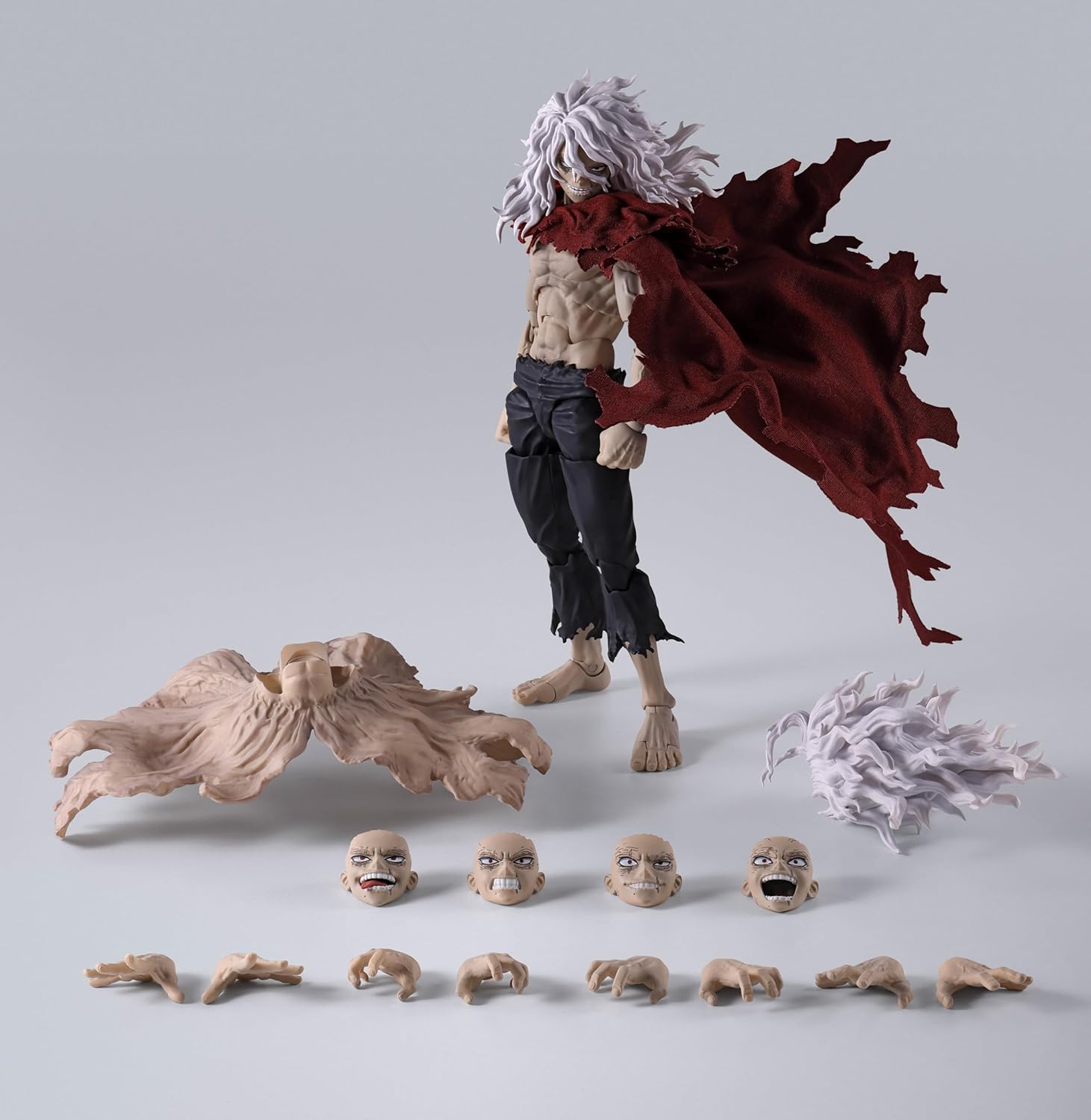 Tamashi Nations S.H. Figuarts My Hero Academia Death Pattern, Approx. 6.3 inches (160 mm), PVC & ABS & Cloth Pre-Painted Action Figure