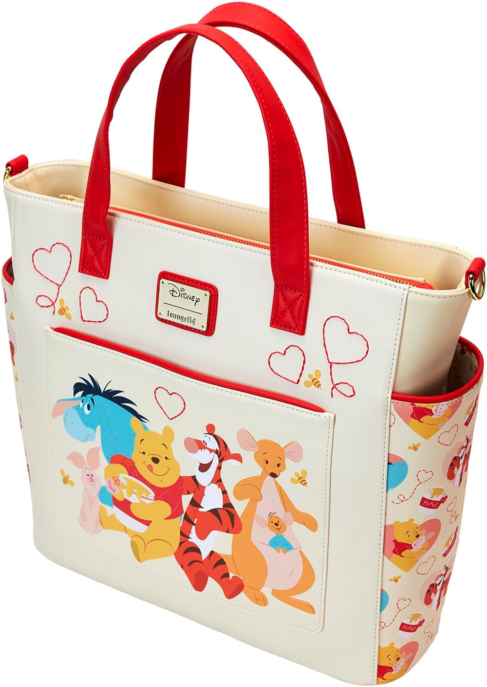 Funko Loungefly Disney Winnie The Pooh Convertible Tote Bag Backpack