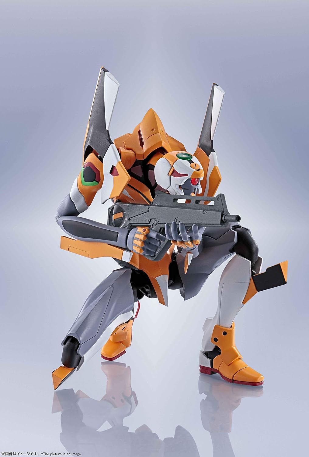 Robot Spirits Evangelion [Side EVA] Evangelion 0/0 Unit (Raied) - New Movie Version Approx. 6.7 inches (170 mm), ABS & PVC Pre-painted Action Figure