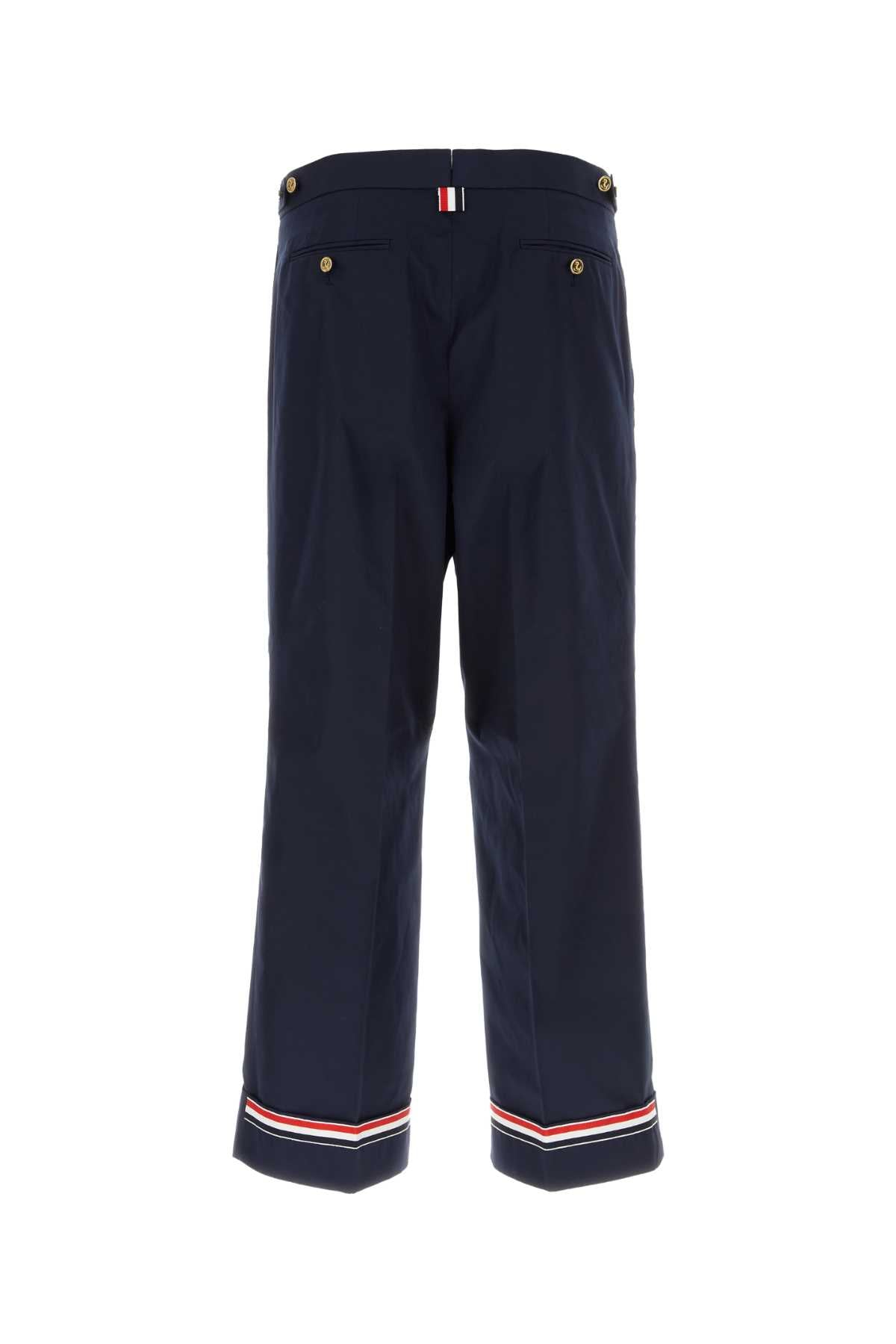 Thom Thom Browne Navy Blue Polyester Blend Pant - Image 5