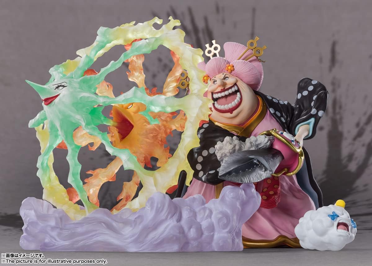 Figuarts Zero One Piece (Super Fierce Battle), Charlotte Rinling - Oiran Oryan Orin, Onigashima Monster Decisive Battle, Approx. 12.2 inches (310 mm), ABS & PVC, Pre-painted Complete Figure