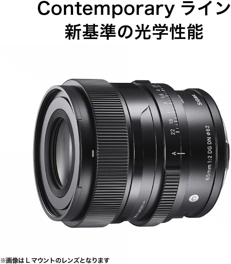 Sigma Sony E-Mount Lens 65mm F2 DG DN Single Focus Telephoto Full Size Contemporary Mirrorless