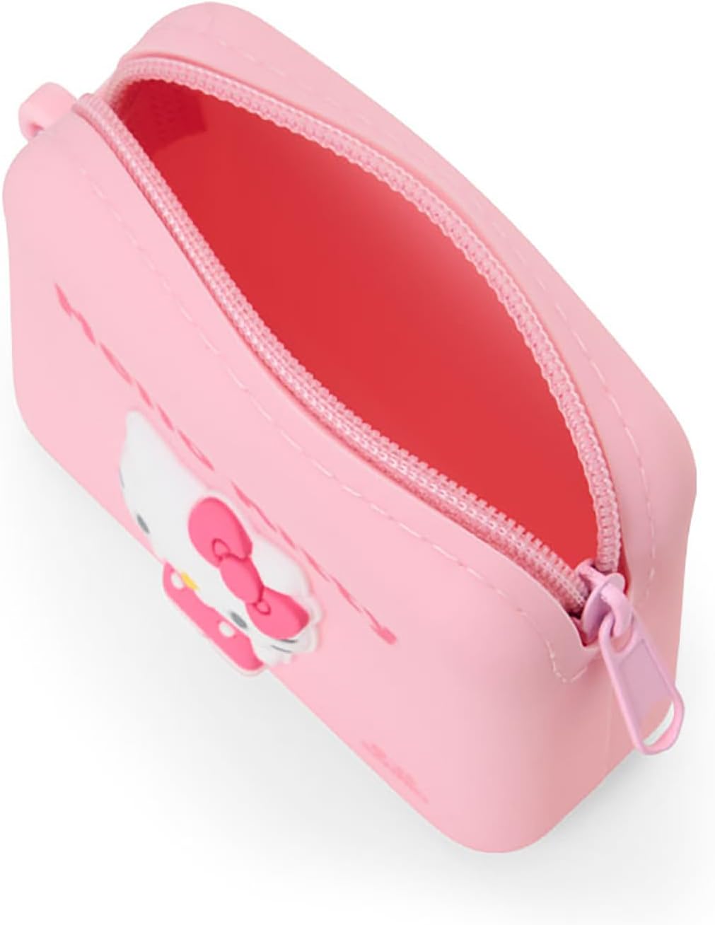 Sanrio Silicone Hello Kitty Mini Pouch, Accessory Case, Cosmetic Pouch, Coin Purse 357588