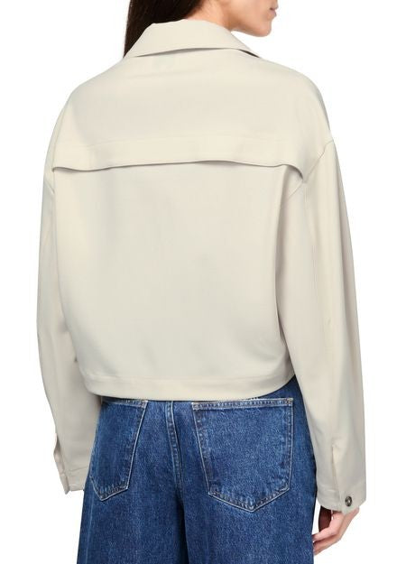 LOULOU STUDIO Lune boxy shirt in virgin wool - Image 5