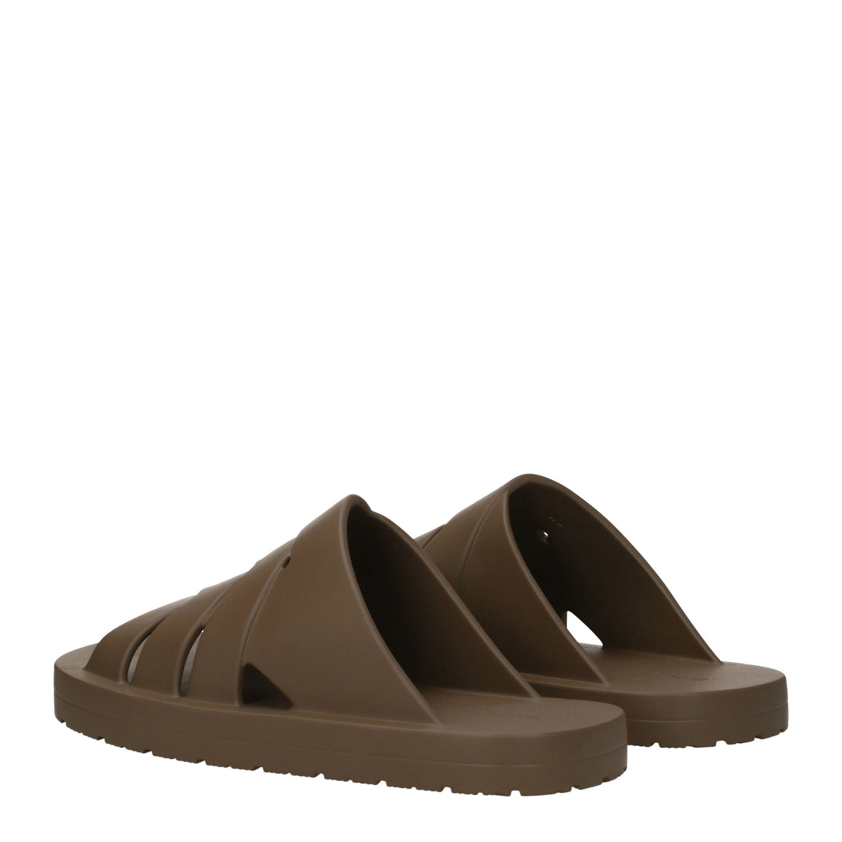 Bottega Bottega Veneta Slippers And Hooves Man Rubber Green/Liana - Image 5