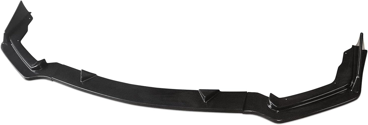 Front Spoiler 2014-2017 Infiniti Q50 Sport/Nissan Skyline V37 Sport Style Front Lip Painted Carbon Look Genuine Parts Custom Aero Parts Car Accessories