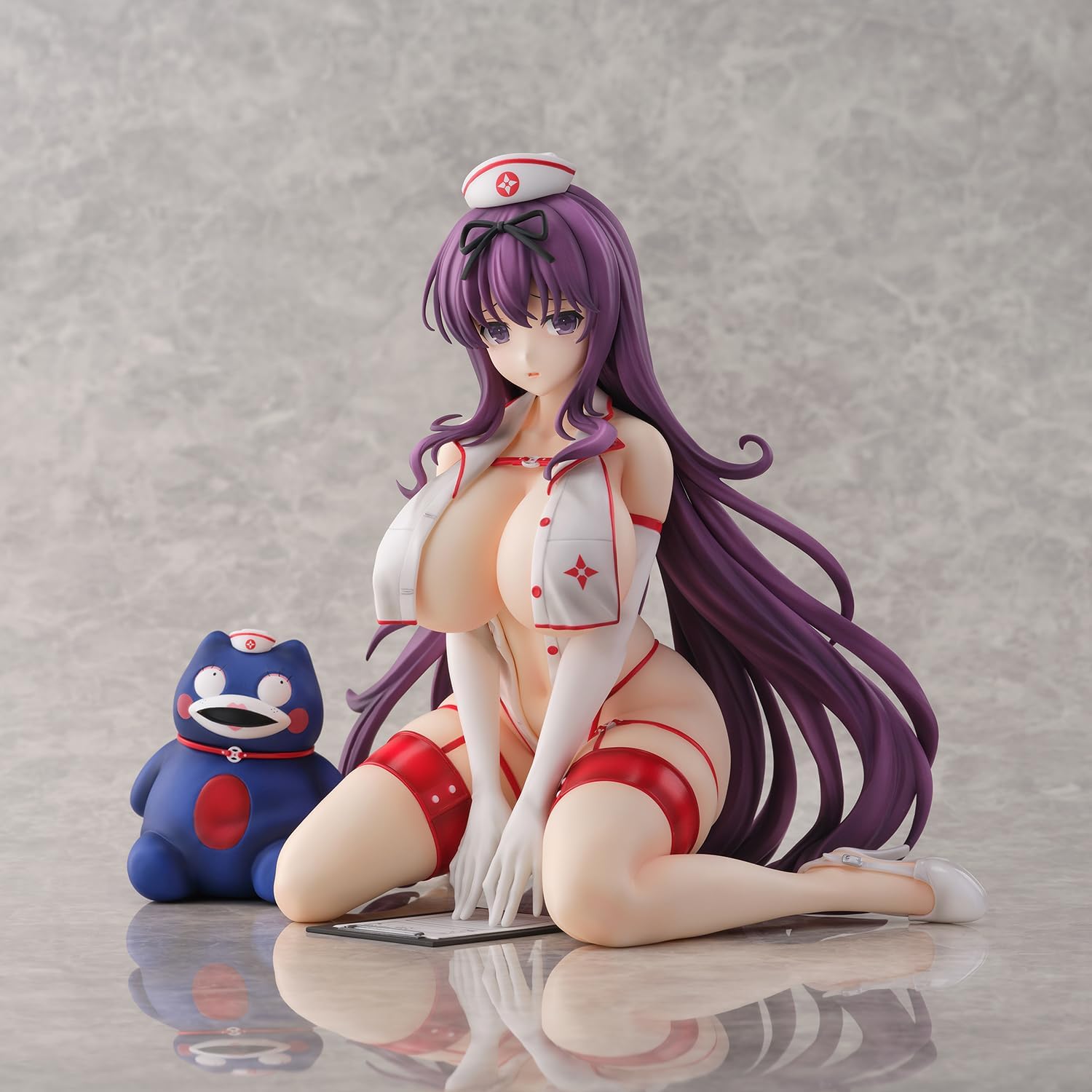 Shinobi Master Senran Kagura New Link, Purple, Sexy Nurse Version, 1/4 Scale, ABS & PVC Pre-painted Complete Figure