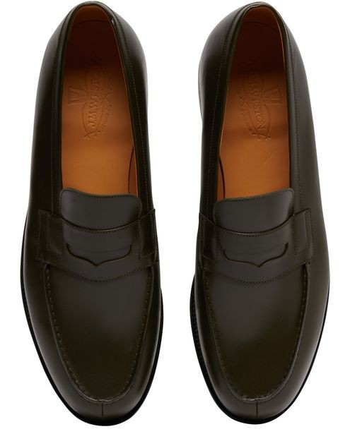 JM WESTON モカシン 180 ボックスカーフ レザー製ローファー - Image 5