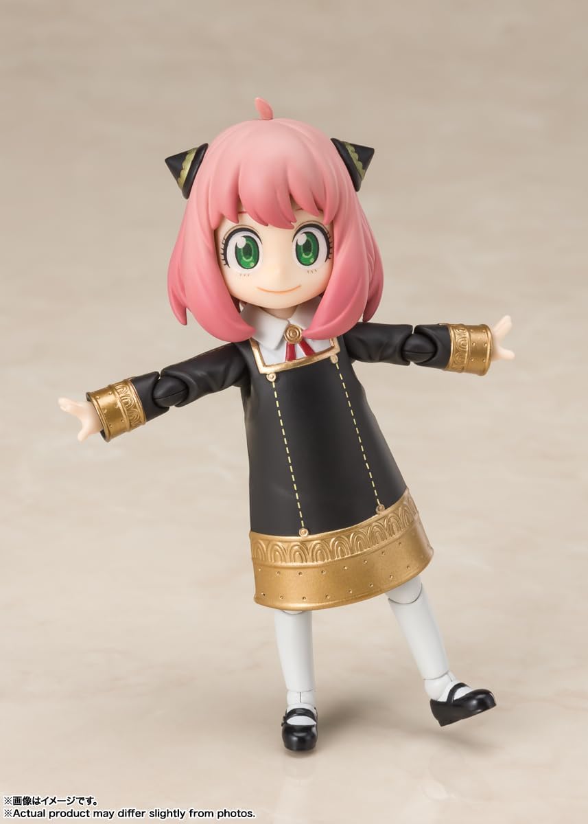 S.H. Figuarts SPY x FAMILY Anya Forger Seifukuba-jon Approx. 3.1 inches (80 mm), ABS & PVC Pre-painted Action Figure