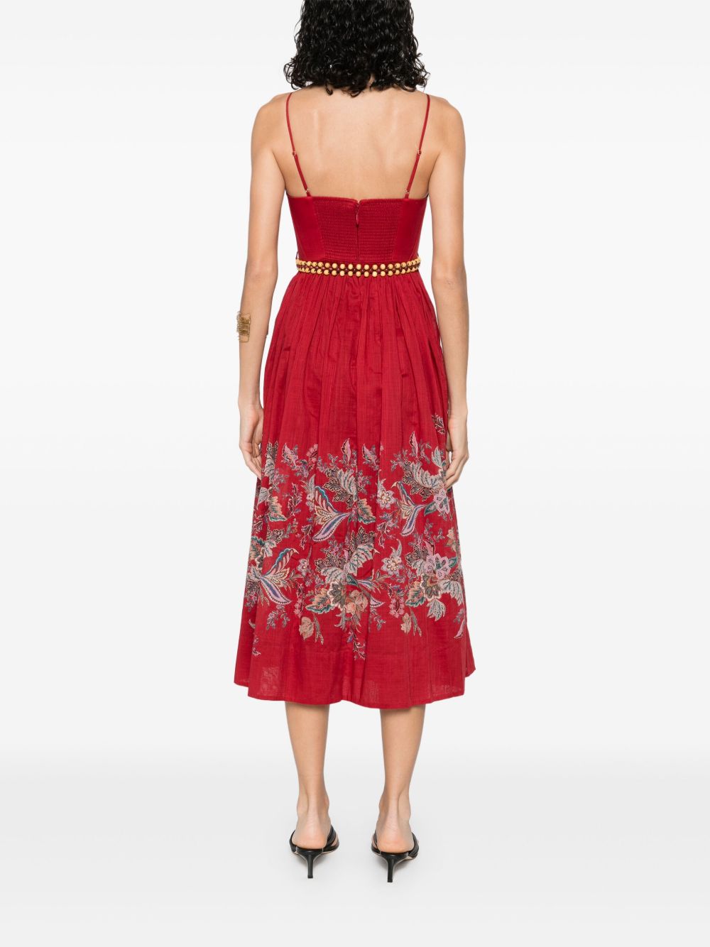 Zimmermann Zimmermann Rhiannonプリントミディドレス - Image 5