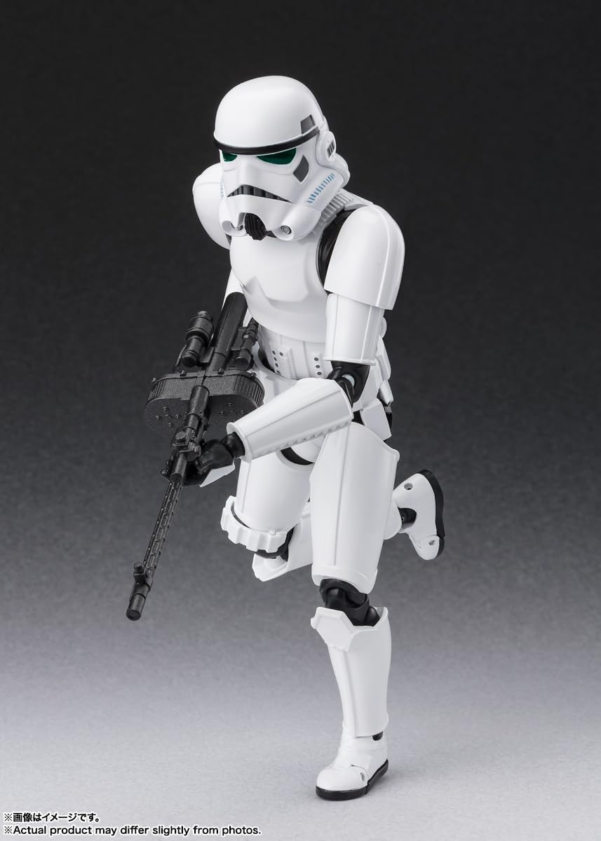BANDAI SPIRITS S.H. Figuarts Star Wars Stormtrooper Classic Ver., Approx. 5.9 inches (150 mm), ABS & PVC Pre-painted Action Figure