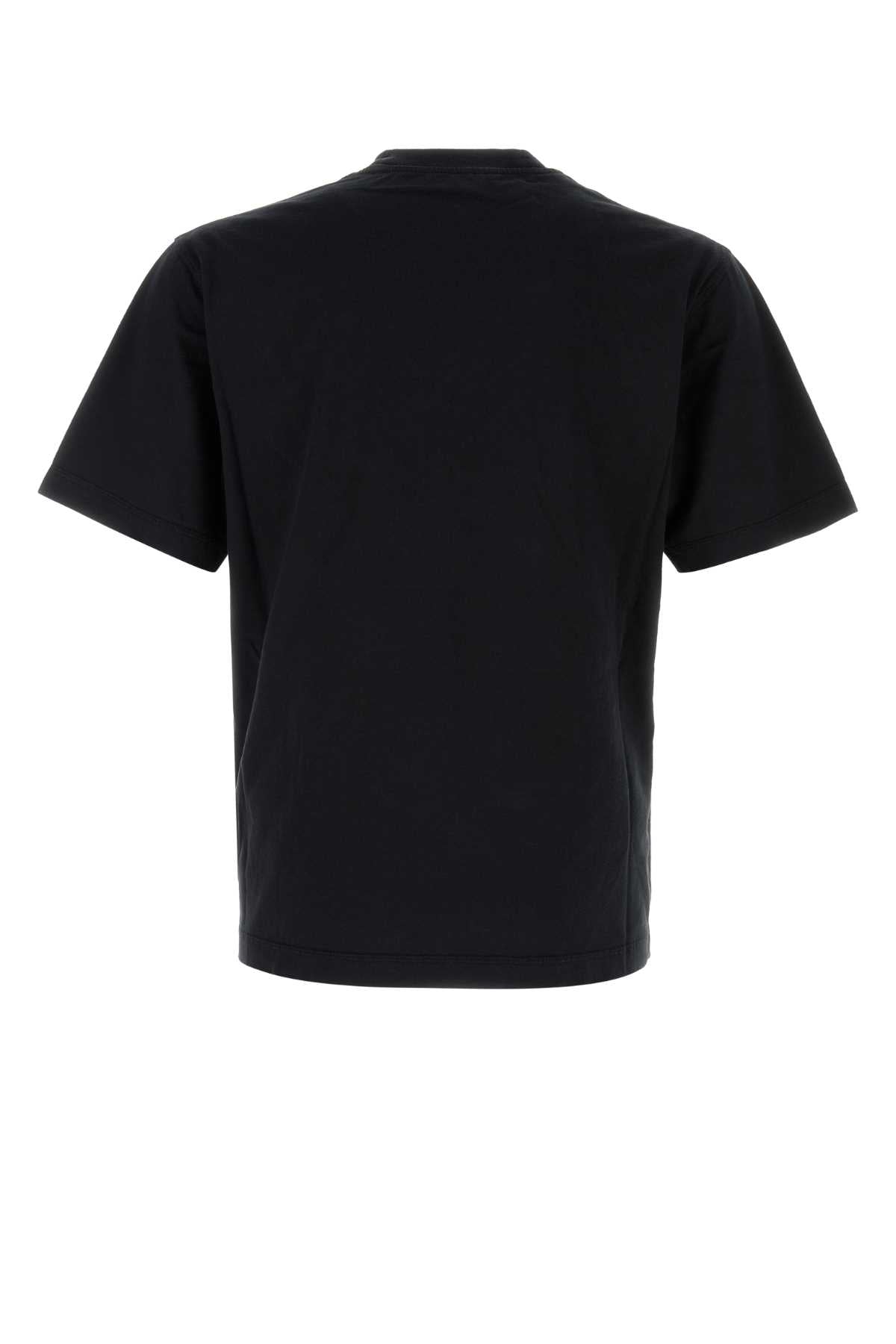 Burberry バーバリーブラックコットンTシャツ - Image 5