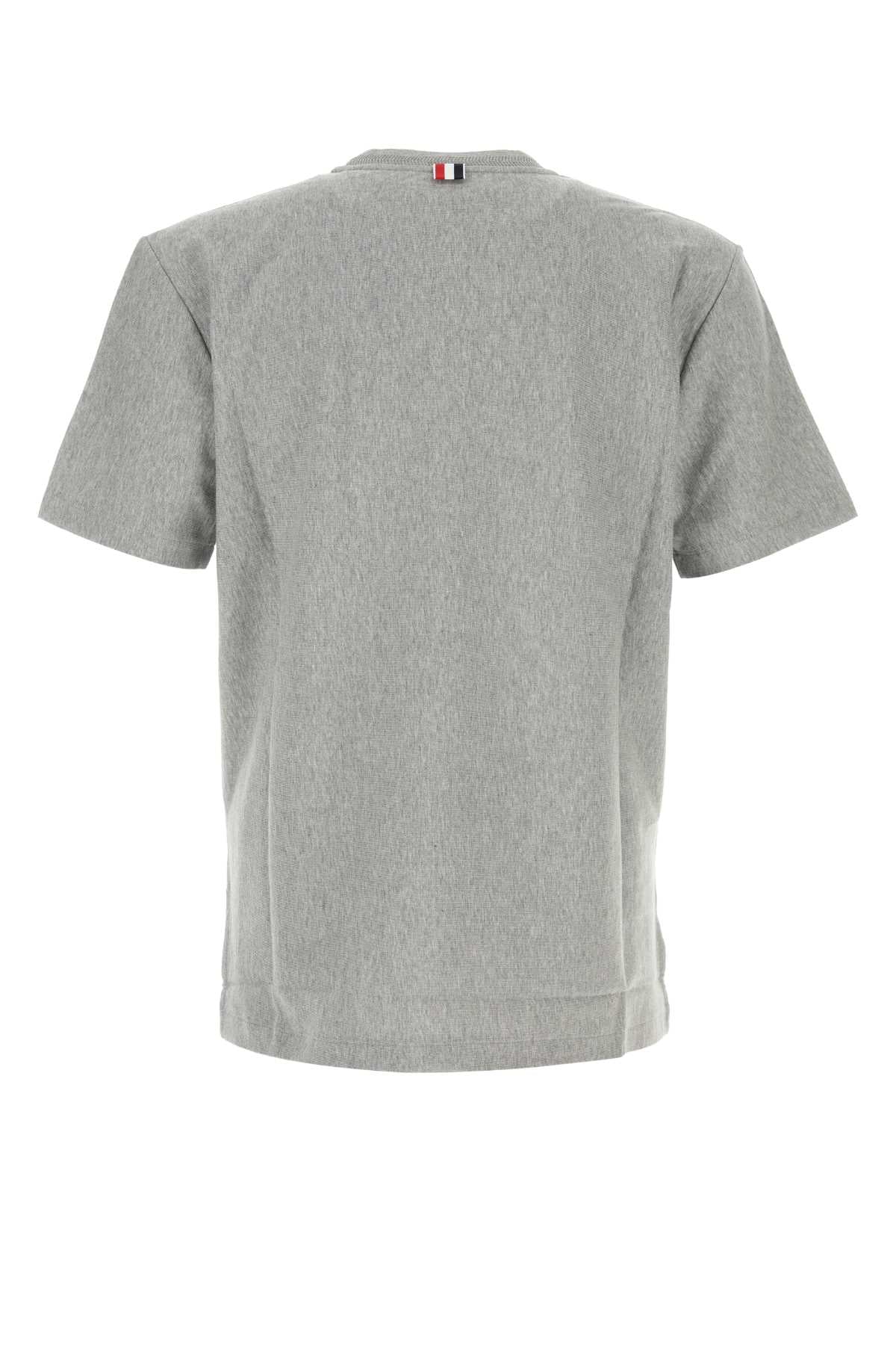 Thom Thom Browne Grey Cotton T Shirt - Image 5