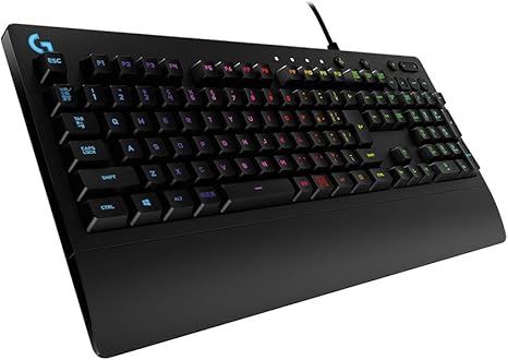 Logicool G Logitech G Gaming Keyboard, Wired G213r Palmrest, Japanese Arrangement, Unique Mech-Dome Switch, Keyboard, Silent, LIGHTSYNC, RGB, Domestic Authentic Product [Final Fantasy XIV Recommended