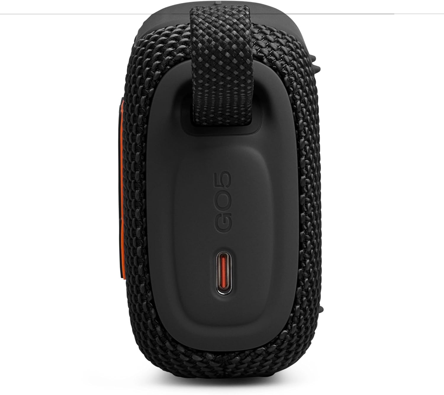 JBL JBLGO5BLKJN GO5 Bluetooth Speaker, USB C Charging, IP68 Dustproof, Waterproof, Lossless Playback, Ambient Edge Light, AirTouch, Stereo Pairing, Small, App Compatible, Auracast Compatible, Passive