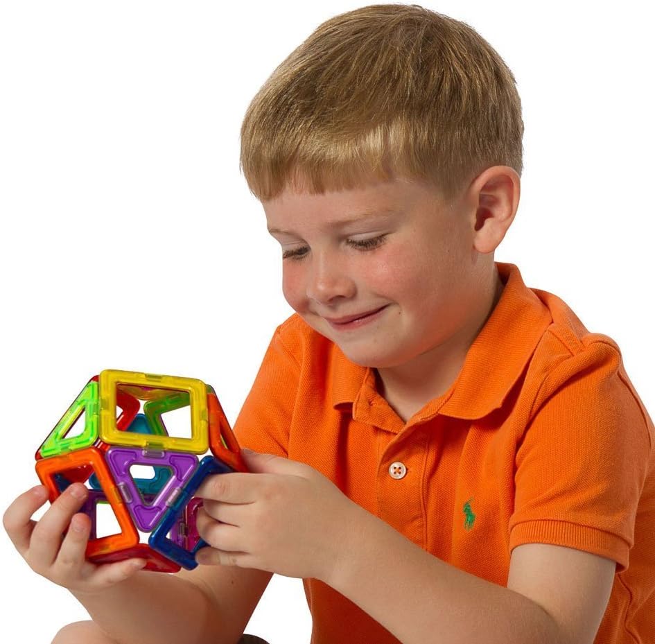 マグフォーマー 30ピース スタンダードセット MAGFORMERS マグネットブロック 創造力を育てる知育玩具 【30ピース】 [並行輸入品]