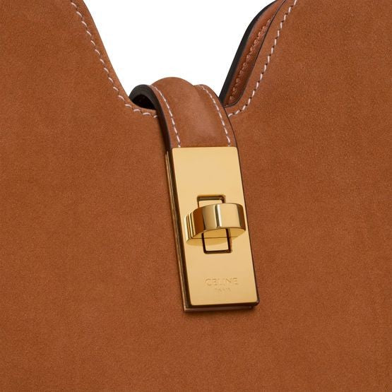 CELINE Small Camille 16 soft bag in nubuck calfskin - Image 5
