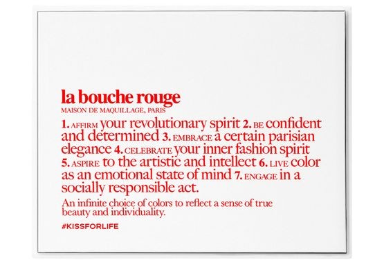 LA BOUCHE ROUGE ブラックレザーケース 詰め替え可能 - Image 5