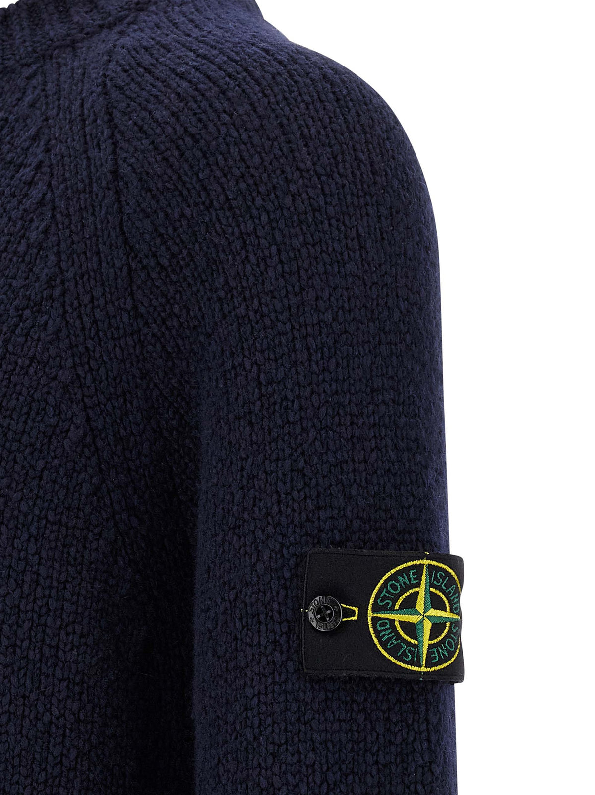 Stone Stone Island Bouclé Sweater - Image 5