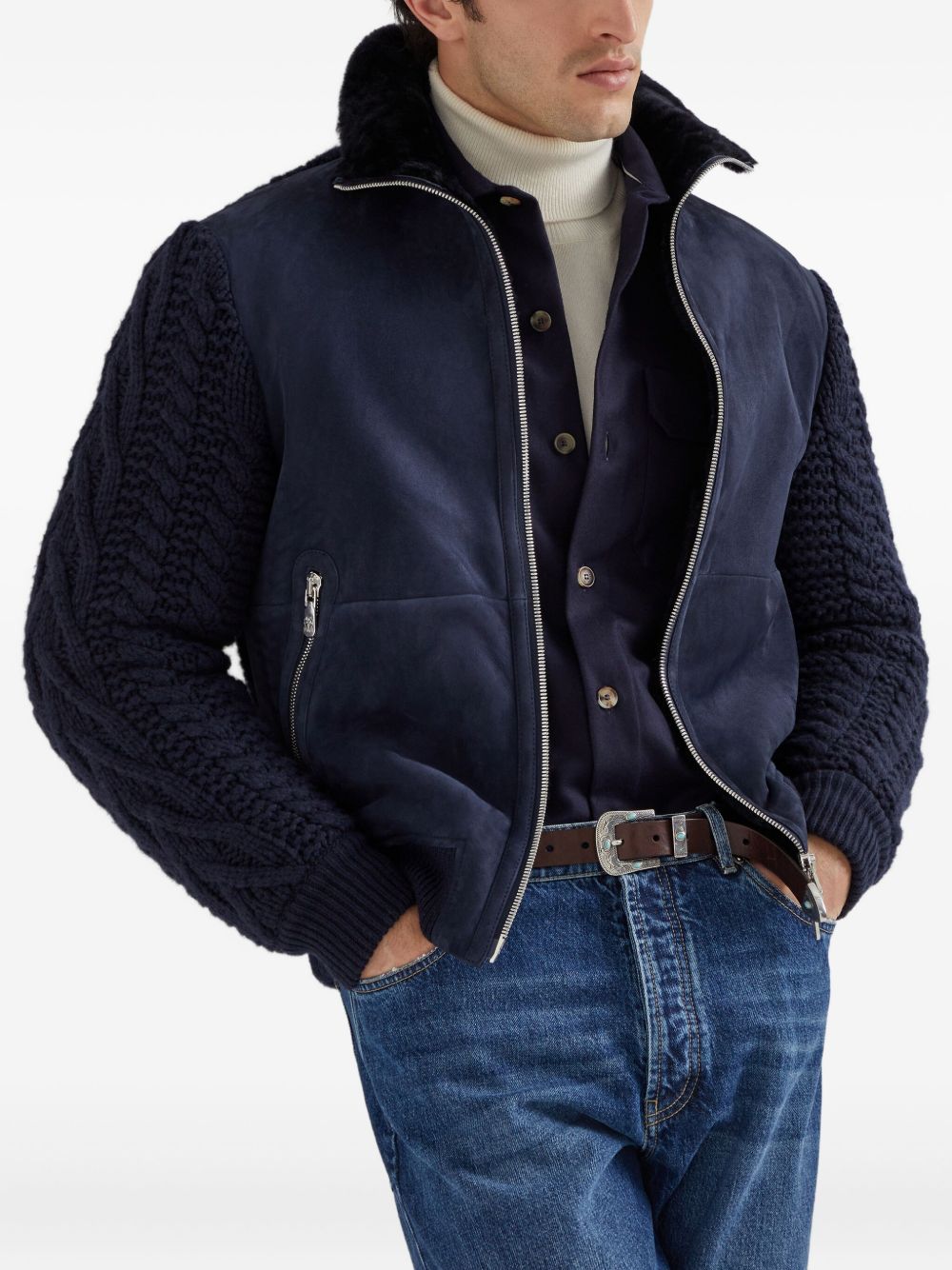 Brunello Brunello Cucinelliウールシャツ - Image 5