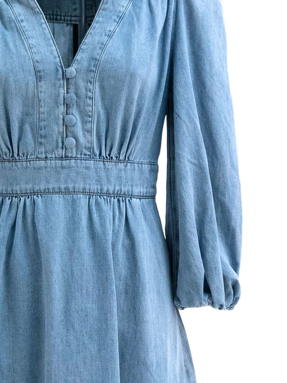 Zimmermann Zimmermann Denim Midiドレス - Image 5