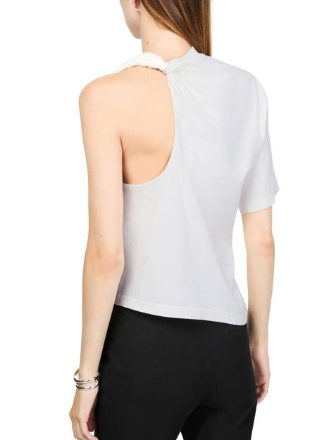 COURREGES Twist asymmetrical t-shirt - Image 5