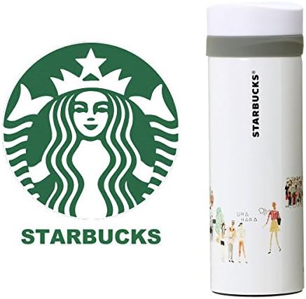Starbucks Stainless Steel Bottle, Embossed, Updated Design, Tokyo, Kanto, Tokyo, Raymanon, Hachiko, Local Limited, Japan Exclusive, White, Ash, Gray, Tumbler, My Bottle, Water Bottle, 12 oz / 355 ml