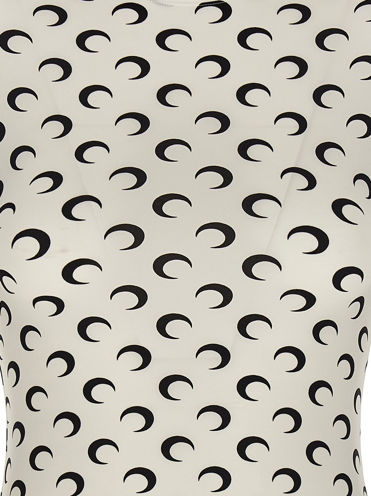 Marine マリンセール「月の印刷ジャージーセカンドスキン」Tシャツ - Image 5