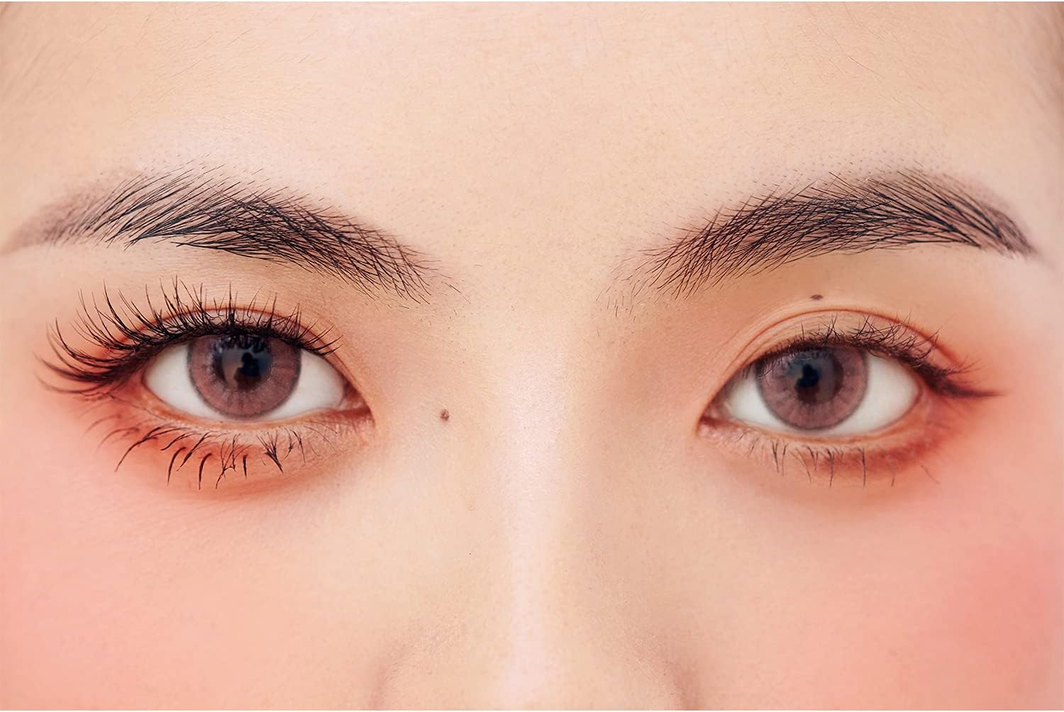 Beauty Yelashes, Natural Point Fit, Supernatural, Handmade, Natural Brown, 80 Bundles, 0.2 inches (4 mm) + 0.2 inches (5 mm), MR & GREEN Limited Edition