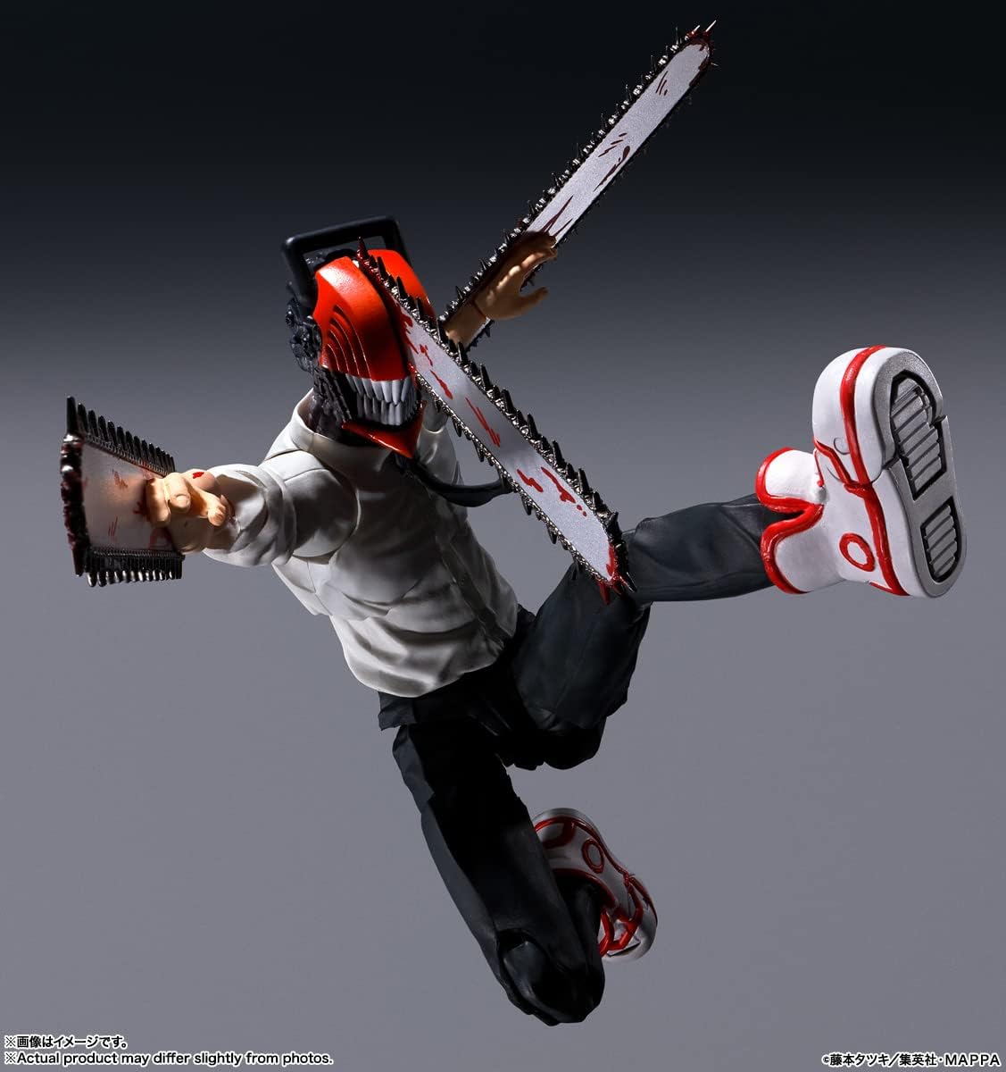 TAMASHII NATIONS S.H. Figuarts Chainsaw Man, Approx. 5.9 inches (150 mm), PVC & ABS, Pre-painted Action Figure