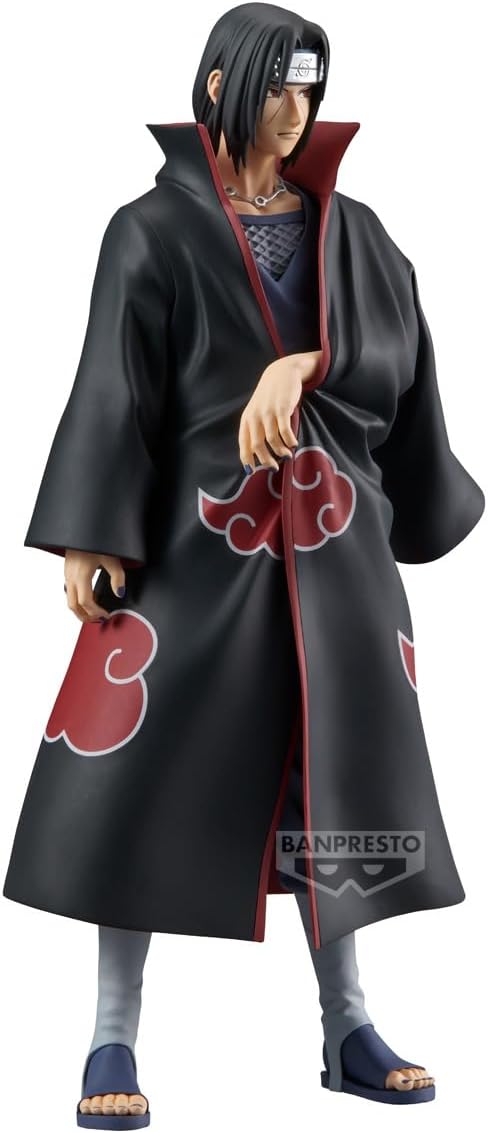 Banpresto Naruto Uchiha Shippuden Grandist, 11.0 inches (28 cm), BP28670P Multicolored Collectible Figure, Perfect for Anime Fans