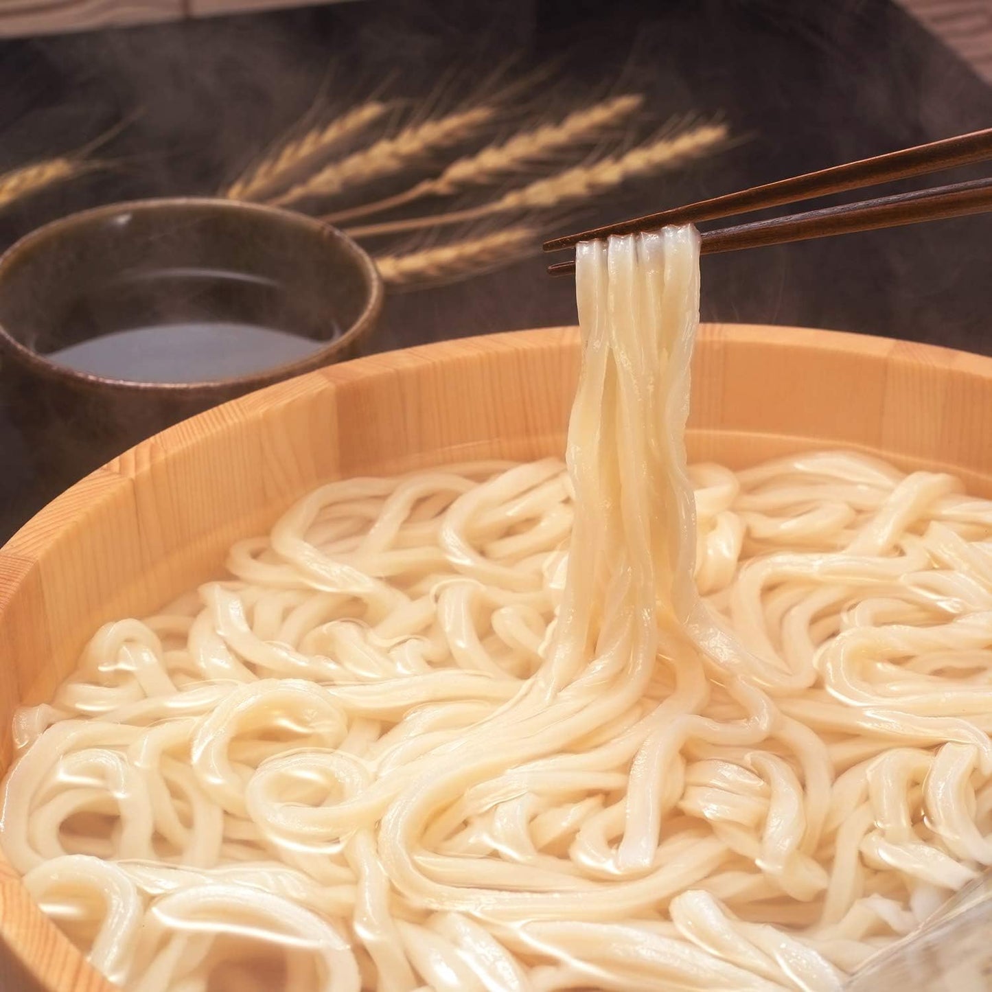 Kamejou-an Kagawa Sanuki Udon Home Use Set (120g×10 bags) Thick Cut Noodles Semi-Fresh Dried Noodles (No Synthetic Preservatives)