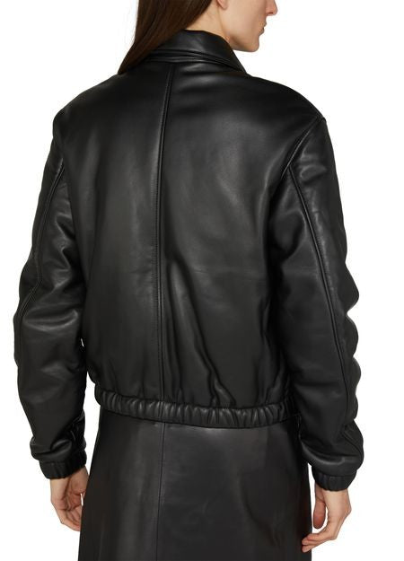 AMI PARIS レザー製ジャケット - Image 5