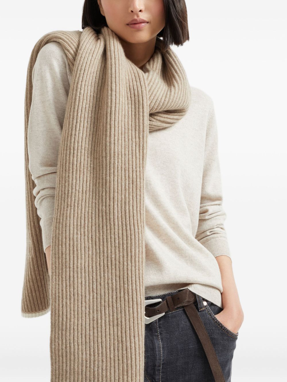Brunello Cucinelli Cashmere Scarf - Image 5